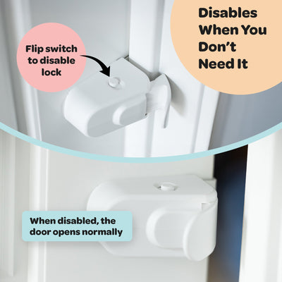 Childproof Safety Lock for Interior Doors