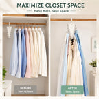 12 Hooks Space Saving Closet Hanger Organizer