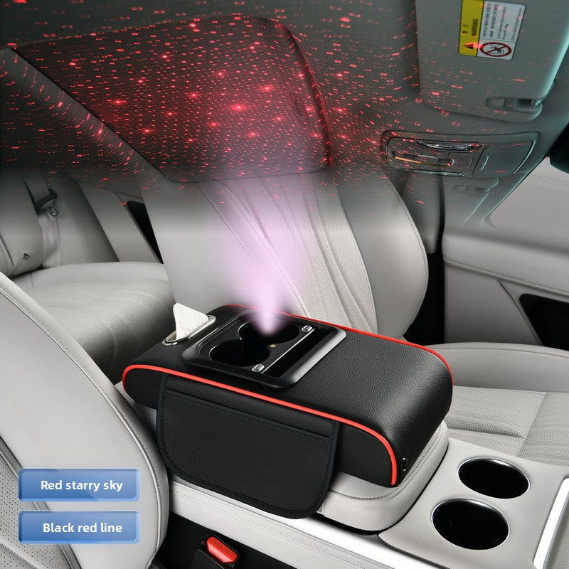 Car Armrest Storage Organizer with Charging