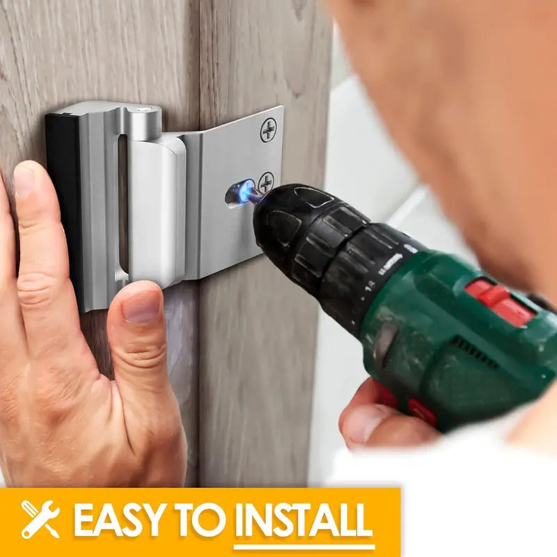 GearFinch® Home Security Door Lock With 4 Screws Eu