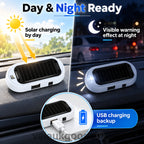 Compact Solar Anti-Theft LED Flashing Lamp