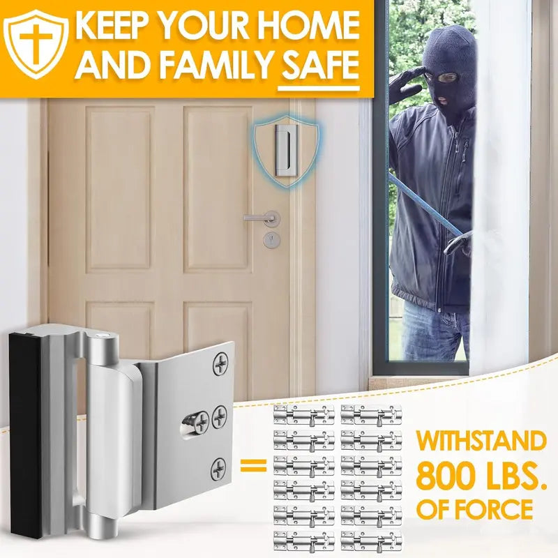 GearFinch® Home Security Door Lock With 4 Screws Eu