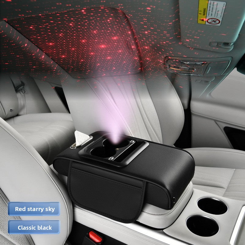 Car Armrest Storage Organizer with Charging