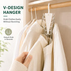 12 Hooks Space Saving Closet Hanger Organizer