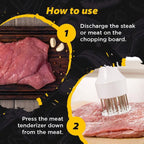 21 Needle Blades Stainless Steel Meat Tenderizer
