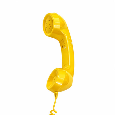 Retro Telephone Handset Earphone with Adjustable Volume